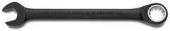 Proto® Black Chrome Combination Non-Reversible Ratcheting Wrench 11/16" - Spline - Exact Tool & Supply