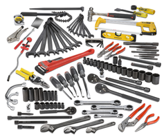 Proto® 107 Piece Railroad Pipe Fitter's Set with Tool Box - Exact Tool & Supply