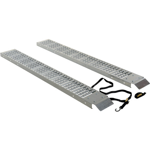 Steel Van Ramps (Set Of 2) 72 × 18 × 2 - Exact Tool & Supply