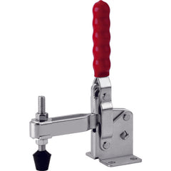 600 lbs U-Bar Flanged Base Vertical Hold-Down Clamp - Exact Tool & Supply