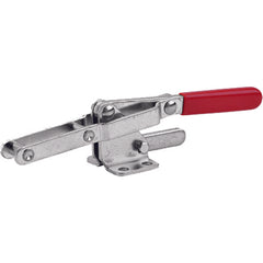 375 lbs Solid Hook Flanged Base Latch Clamp - Exact Tool & Supply