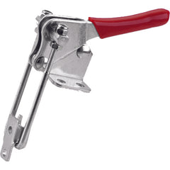 1000 lbs Vertical U-Hook Flanged Base Latch Clamp - Exact Tool & Supply