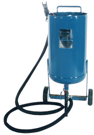 Portable Sandblaster - #PT100 100 lb Capacity Tank - Exact Tool & Supply