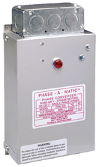 Heavy Duty Static Phase Converter - #PAM-200HD; 3/4 to 1-1/2HP - Exact Tool & Supply