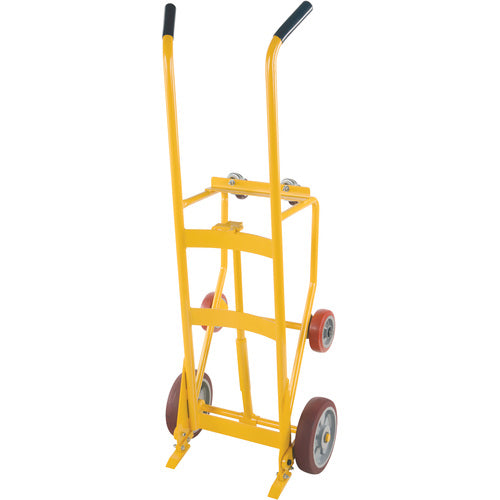 Drum Truck Cradle W/Poly-On-Poly Wheels - Exact Tool & Supply