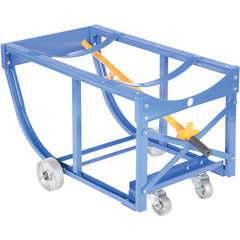 Rotating Drum Cart Steel Wheels 800lb - Exact Tool & Supply