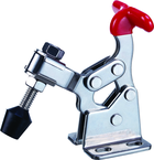 350 lbs U-Bar Flanged Base Horizontal Hold-Down Clamp Stainless Steel - Exact Tool & Supply