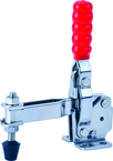 375 lbs U-Bar Flanged Base Vertical Hold-Down Clamp Stainless Steel - Exact Tool & Supply