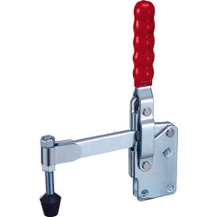 750 lbs Solid Bar Straight Base Vertical Hold-Down Clamp - Exact Tool & Supply