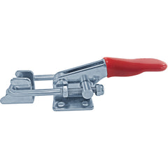 360 lbs U-Hook Flanged Base Latch Clamp Stainless Steel - Exact Tool & Supply