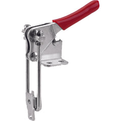 500 lbs Vertical U-Hook Flanged Base Latch Clamp - Exact Tool & Supply