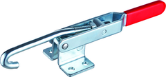 1000 lbs J-Hook Flanged Base Latch Clamp - Exact Tool & Supply