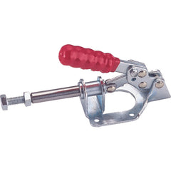 300 lbs 5/16-18 Flanged Base Straight Line Clamp - Exact Tool & Supply