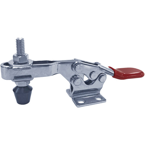 850 lbs High Open Bar Flanged Base Horizontal Hold-Down Clamp Stainless Steel - Exact Tool & Supply