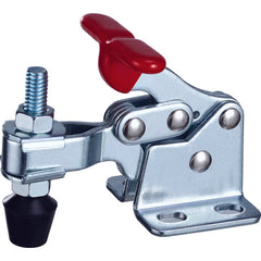 350 lbs U-Bar Flanged Base Horizontal Hold-Down Clamp - Exact Tool & Supply