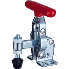 200 lbs U-Bar Flanged Base Vertical T-Handle Hold-Down Clamp - Exact Tool & Supply