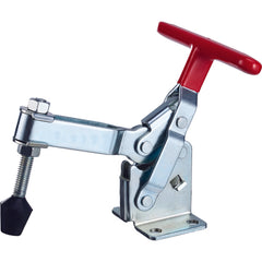 600 lbs U-Bar Flanged Base Vertical T Handle Hold-Down Clamp - Exact Tool & Supply