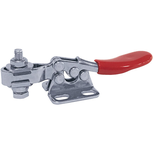 60 lbs U-Bar Flanged Base Stainless Steel Horizontal Hold-Down Clamp - Exact Tool & Supply