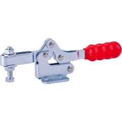 150 lbs Flanged Base U-Bar Low Profile Horizontal Toggle Clamp - Exact Tool & Supply