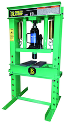 Hydraulic Shop Press - 12 Ton - Exact Tool & Supply