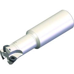 1-1/2" High Feed Indexable End Mill with 1-1/2 Cylindrical Shank - Exact Tool & Supply