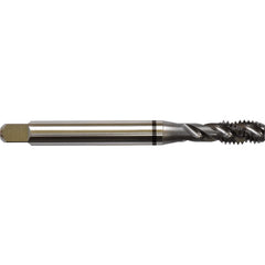 ‎6-32 H3 3 Flute Spiral Flute Semi-Bottoming Black Ring Tap-TICN - Exact Tool & Supply