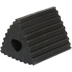Rubber Wheel Chock 6.5 × 4.75 × 4.25 - Exact Tool & Supply