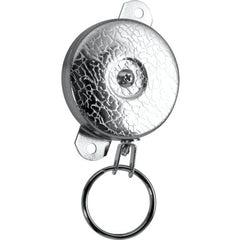 Model: 487LS-HD-48″ Stainless Steel Chain Tool Reel with Bracket Mount, Large Swivel - Large Yoke Attachment - Exact Tool & Supply