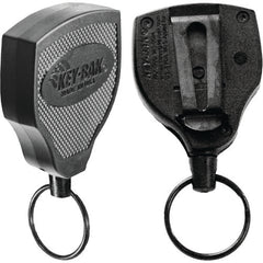 Model: S48K - Super 48″ Kevlar Cord Key Reel with Belt Clip - Kevlar Cord - Split Ring Attachment - Exact Tool & Supply