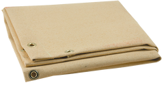 6' x 8' - Yellow Goldenglass Fiberglass Welding Blanket - Exact Tool & Supply