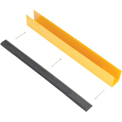 Rack Guard W/Rubber Bumper Insert 36″ - Exact Tool & Supply