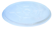 #DC-TP - Clear - Drum Covers - 5 Pack - Exact Tool & Supply