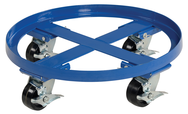 Drum Dolly - #DRUM-HD; 2,000 lb Capacity; For: 55 Gallon Drums - Exact Tool & Supply