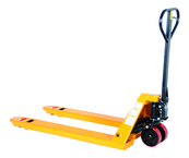 Pallet Truck - #PM52748Y - Yellow - 5500 lb Load Capacity - Exact Tool & Supply