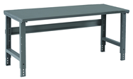 96 x 36 x 33-1/2" - Steel Bench Top Work Bench - Exact Tool & Supply