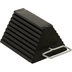 Rubber Wheel Chock Steel Handle 9.25″ - Exact Tool & Supply