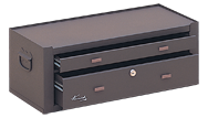 2-Drawer Add-On Base - Model No.MC22B Brown 7.88H x 9.63D x 21.63''W - Exact Tool & Supply