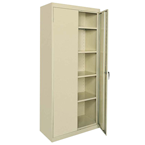 46 x 24 x 78" (Tropic Sand) - Transport Cabinet with Doors - Exact Tool & Supply