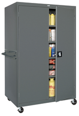 36 x 24 x 78'' (Sand, Gray, Charcoil, or Black (Please specify)) - Transport Storage Cabinet - Exact Tool & Supply