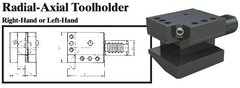 VDI Radial-Axial Toolholder (Left Hand) - Part #: CNC86 36.5032L - Exact Tool & Supply