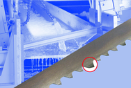 15' 6" x 1-1/4" x .042 4-6 TPI RX+ Bandsaw Blade - Exact Tool & Supply