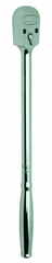 15" OAL - 1/2" Drive - Enclosed Heavy Duty Ratchet - Black - Exact Tool & Supply