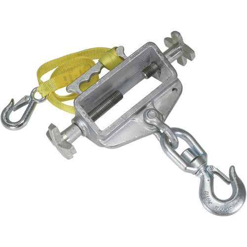Hoisting Hook Single Fork Swivel Latch - Exact Tool & Supply