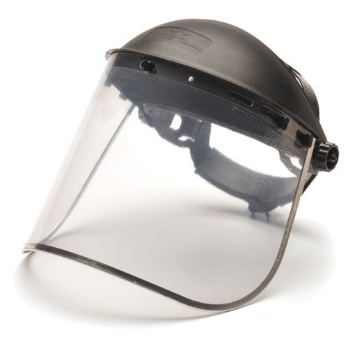 ALUMINUM BOUND FACE SHIELD - Exact Tool & Supply