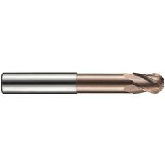 S535 12MM SC 4FL BN END MILL-TISIN - Exact Tool & Supply