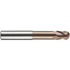 S535 8MM SC 4FL BN END MILL-TISIN - Exact Tool & Supply