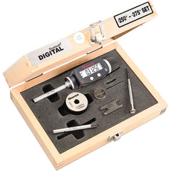 ‎Starrett S770BXTCZ Electronic Internal Micrometer Set, 3-Point Contact (1/4-3/8″ (6-10mm) Range) and built-in Bluetooth - Exact Tool & Supply