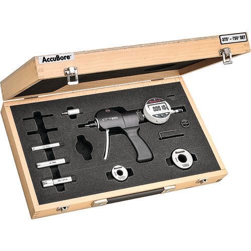 ‎Starrett S781BXTDZ AccuBore Electronic Bore Gage Set, 3-Point Contact (3/8 - 3/4″ (10-20mm) Range) and built-in Bluetooth - Exact Tool & Supply