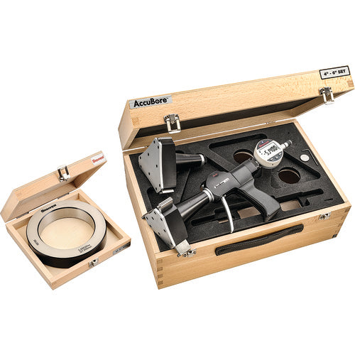 ‎Starrett S781BXTKZ AccuBore Electronic Bore Gage Set, 3-Point Contact (4-6″ (100-150mm) Range) and built-in Bluetooth - Exact Tool & Supply