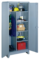 36 x 24 x 78'' (Dove Gray or Putty) - Full Height Storage Cabinet - Exact Tool & Supply